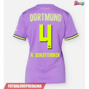 Lacne Ženy Futbalové dres Borussia Dortmund Nico Schlotterbeck #4 2026-27 Krátky Rukáv - Tretina